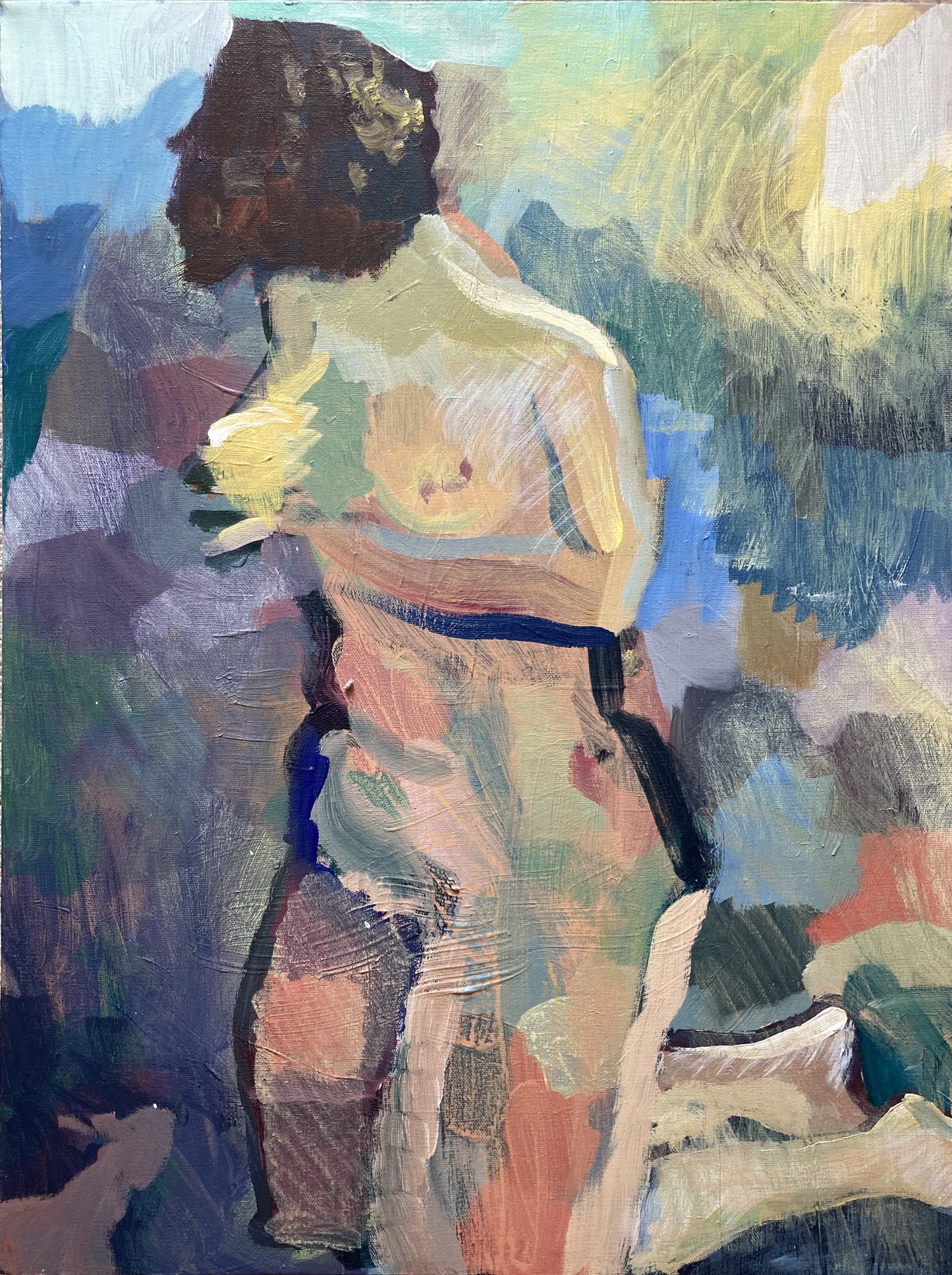 Woman Kneeling, 3-11-11