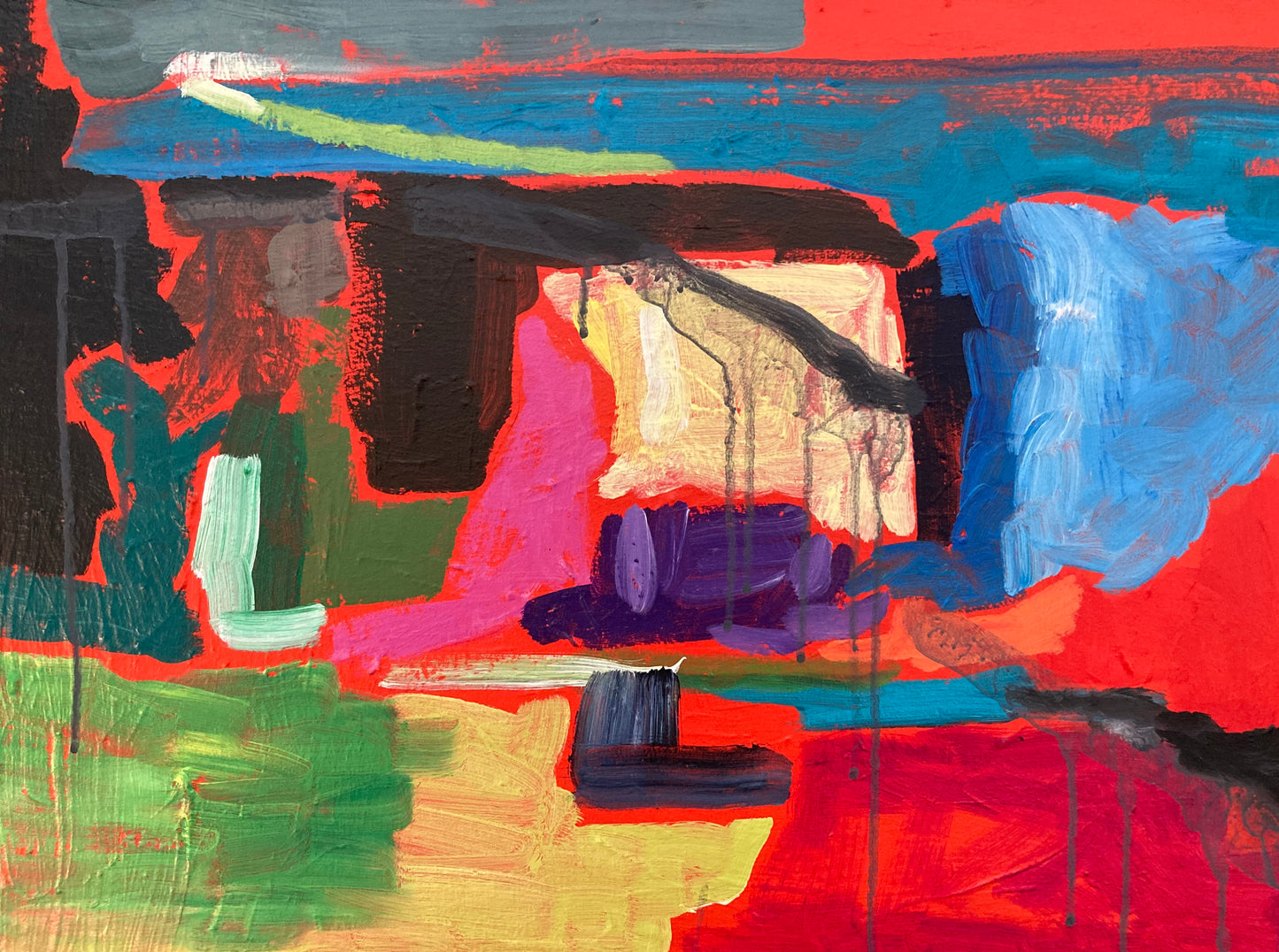 Neon Abstract, 10-16-21